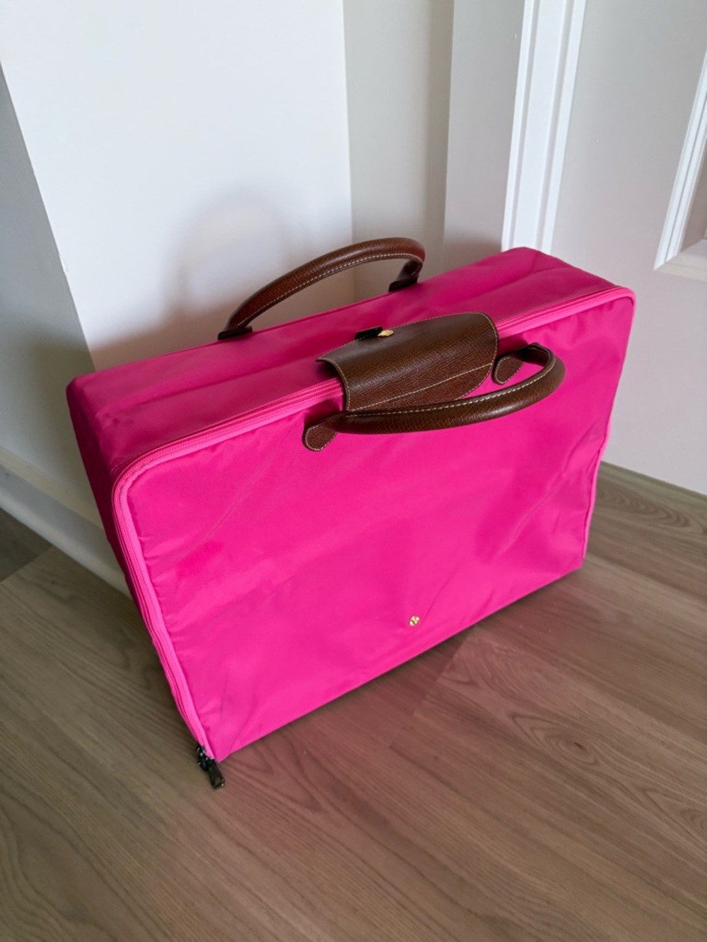 Longchamp Le Pliage Nylon Suitcase